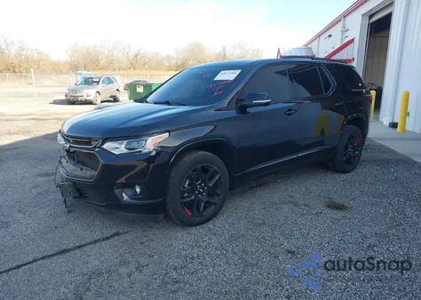 2020 Chevrolet Traverse Awd Premier из США, поврежденный, VIN 1GNEVKKW5LJ303429